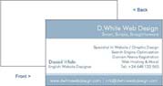 Daniel White Design Business Card
