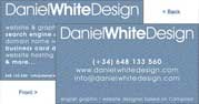 Daniel White Design Business Card