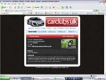 CarClubsUk.Com Website Screenshot