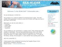 SeaKlear.Eu Website Screenshot