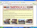 Timberalia Website Screenshot