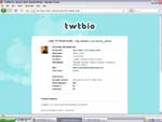 TwtBio.Com Website Screenshot