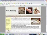 WillHolding.Com Website Screenshot