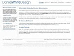 DanielWhiteDesign.Com Website Screenshot