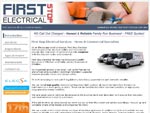 FirstStopElectricalServices.Com Website Screenshot