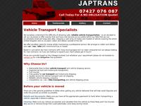 JapTrans.Co.Uk Website Screenshot