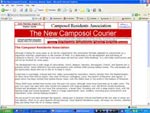 The New Camposol Courier Website Screenshot